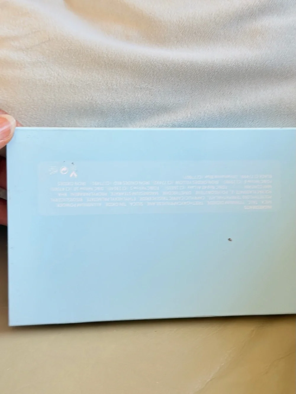 Space Blue Eyeshadow Palette by DE'LANCI - Light Blue